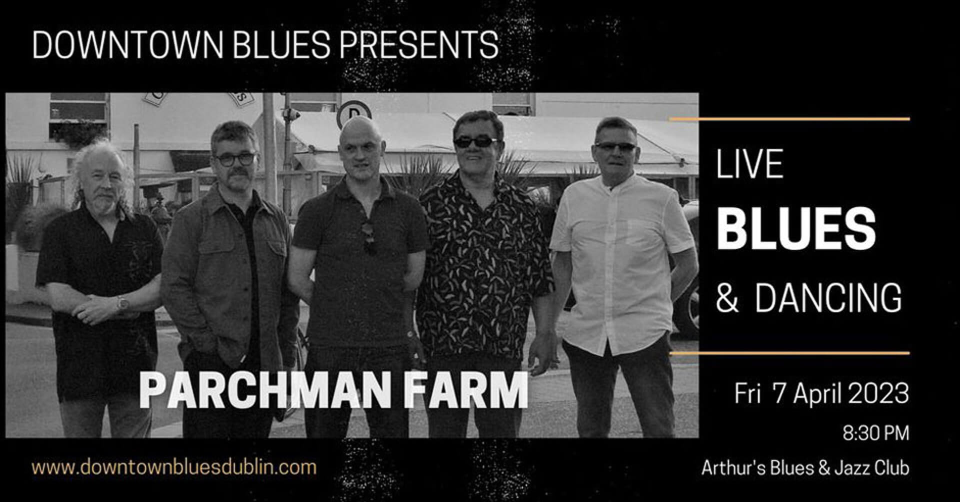 DTB Live Blues & Dancing with Parchman Farm