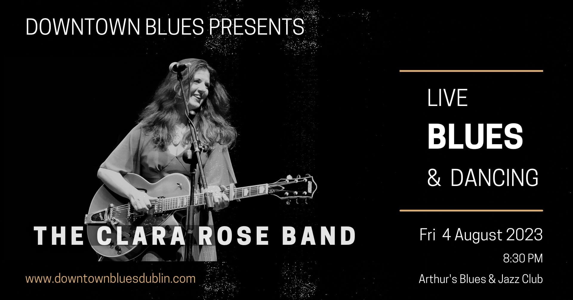 DTB Live Blues & Dancing with The Clara Rose Band